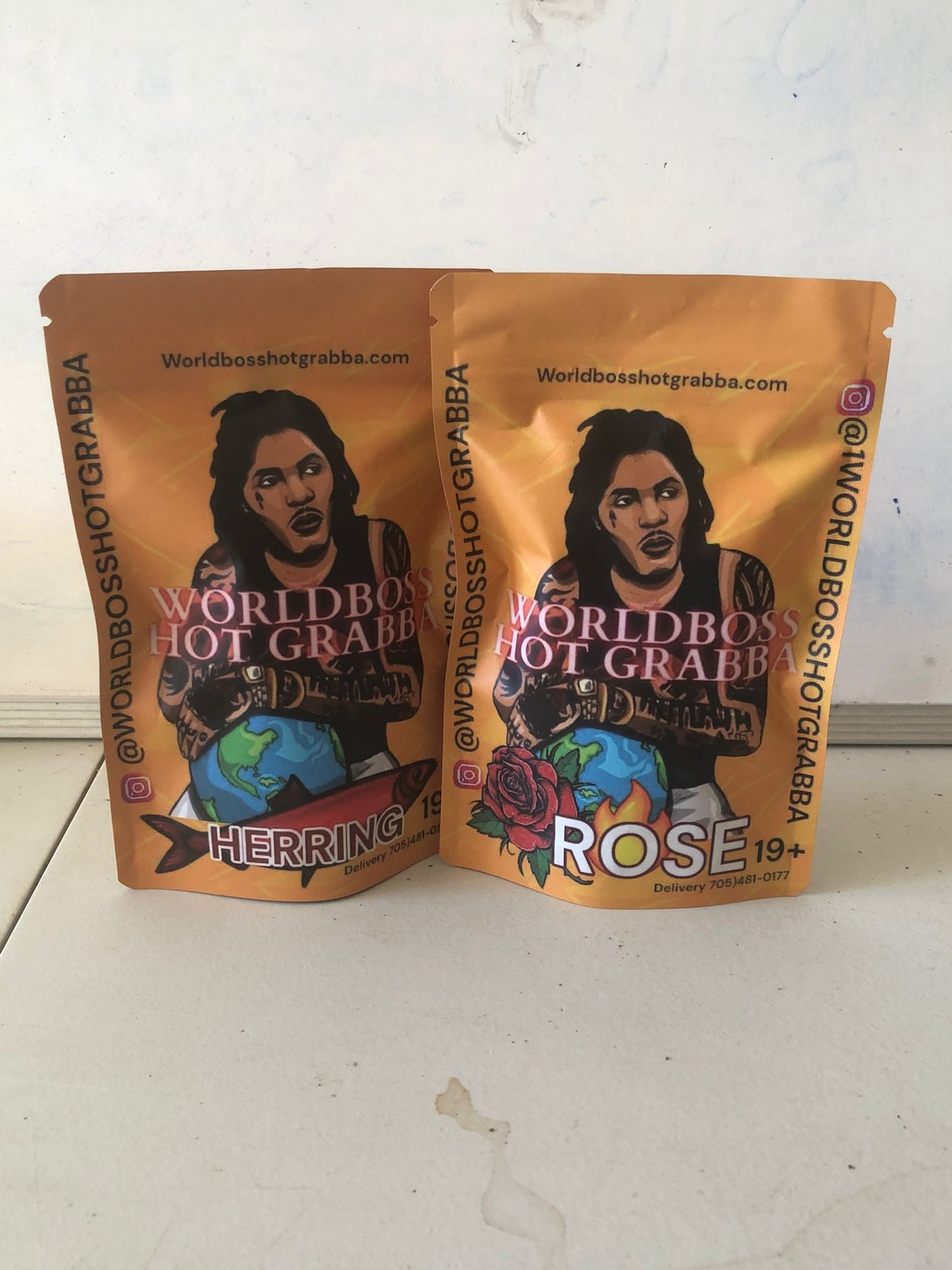 Bagged Leaf Pack — World Boss & Hot Grabba
